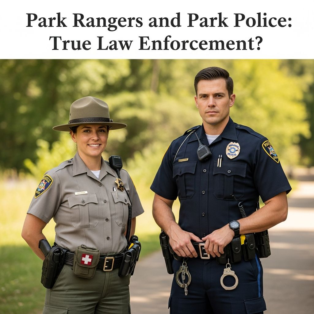 Unraveling the powers and roles of park rangers and park police: Are they full-fledged cops with arrest authority?