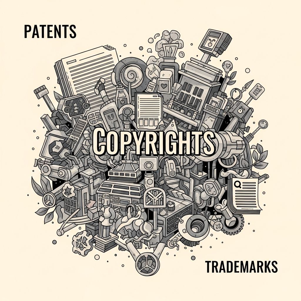 Unlock the secrets of intellectual property: Master the distinctions between patents, copyrights, and trademarks to safeguard your business innovations.
