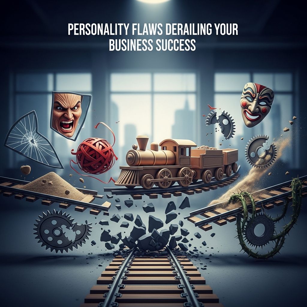 Discover how hidden personality traits undermine business growth and learn strategies to overcome them for lasting success.