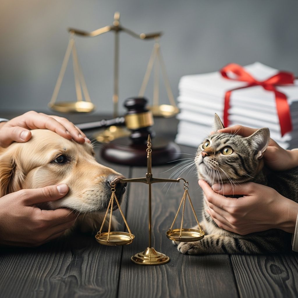 Navigating the emotional and legal challenges of deciding pet custody during divorce proceedings across U.S. states.