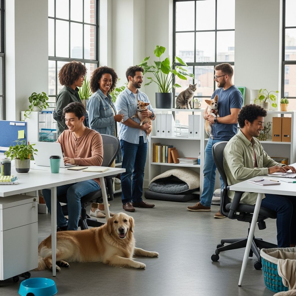 Navigate the legal landscape of allowing pets in the office to boost morale while minimizing risks and ensuring compliance.