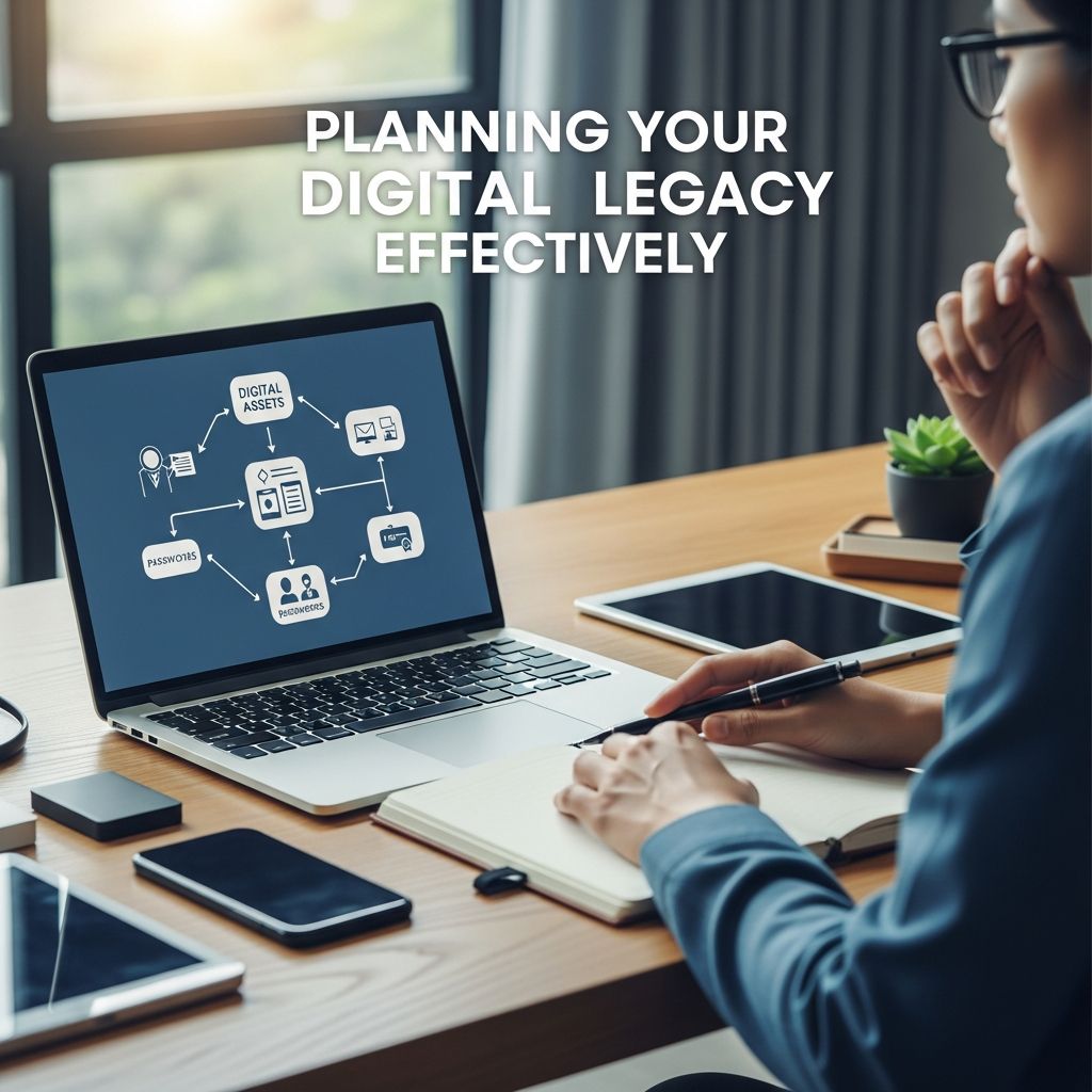 Master the essentials of digital estate planning to secure your online assets, accounts, and memories for future generations.