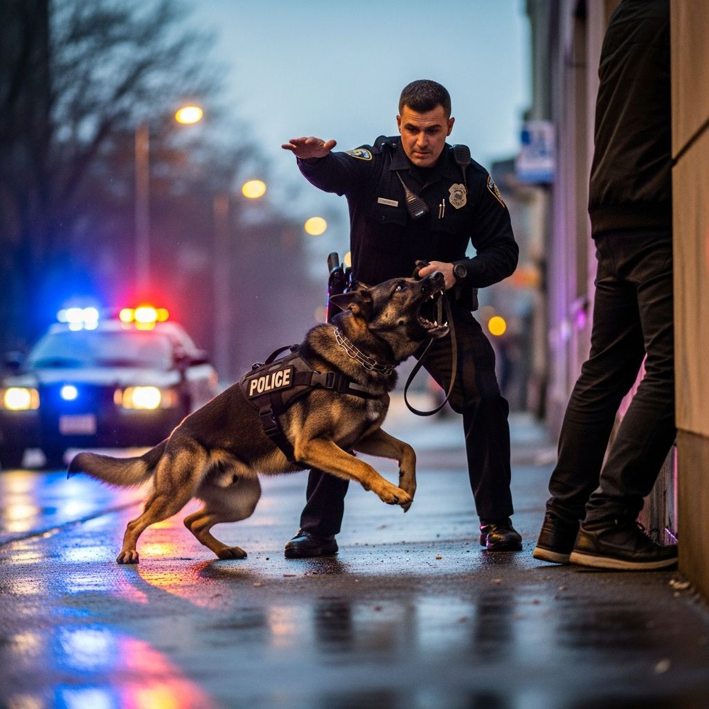 Understanding when law enforcement can legally deploy K-9 units, the limits of their use, and your rights if bitten by a police dog.