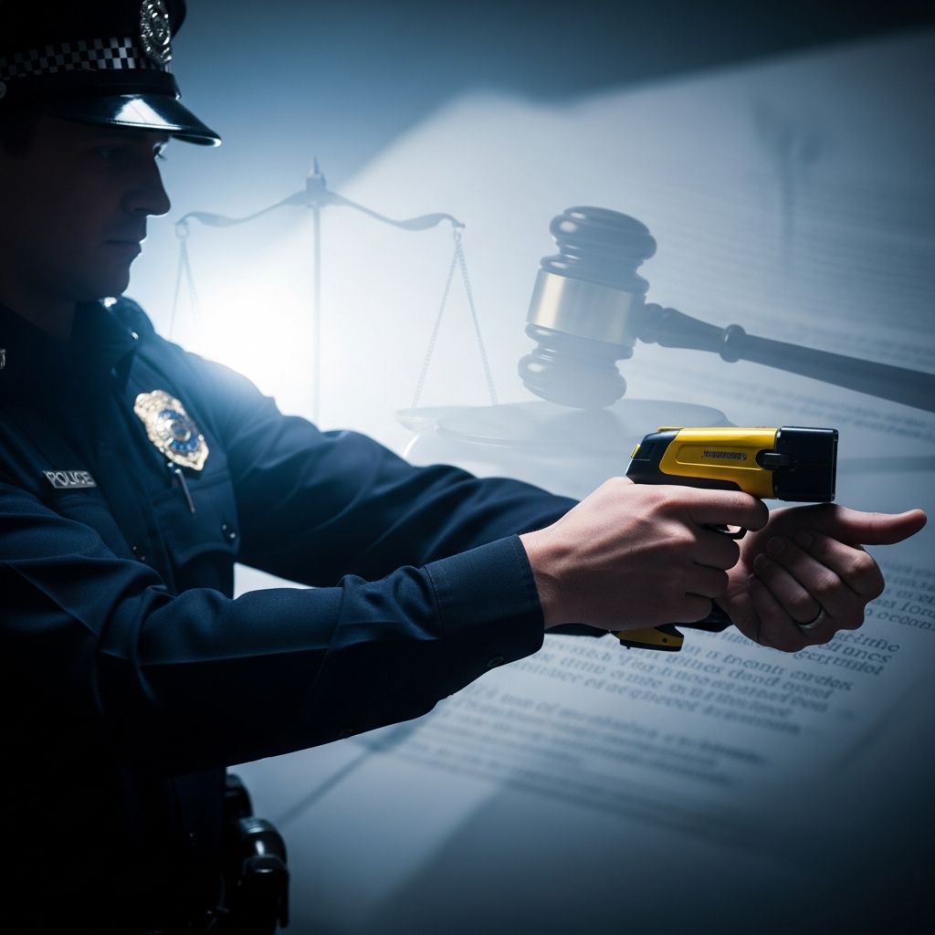 Exploring when law enforcement can legally deploy Tasers, balancing safety and rights in high-stakes encounters.