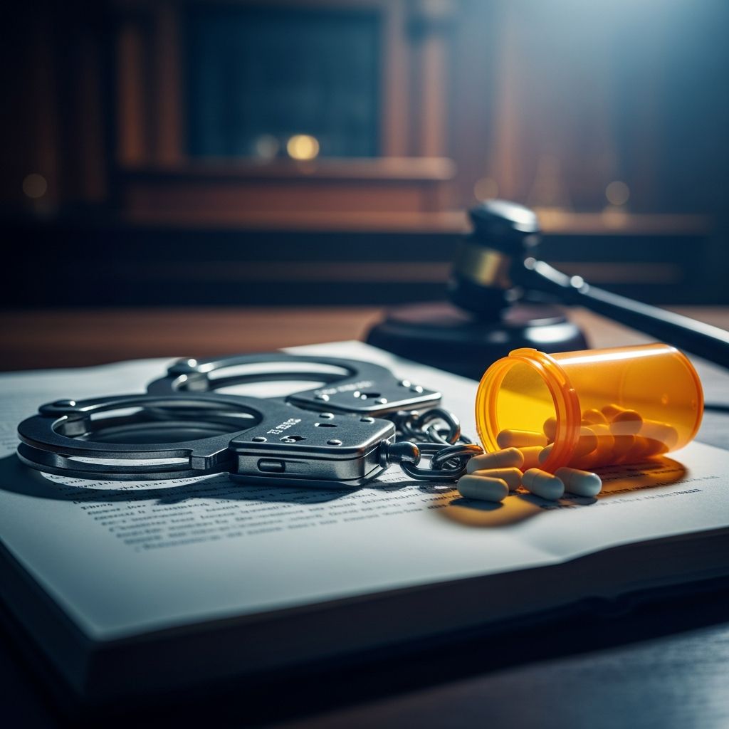 Understanding why sharing prescription medications is illegal and the serious penalties involved.
