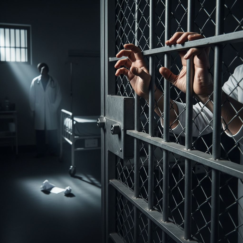 Exploring inmate rights to healthcare and legal options when prisons fail to provide adequate treatment for illnesses.
