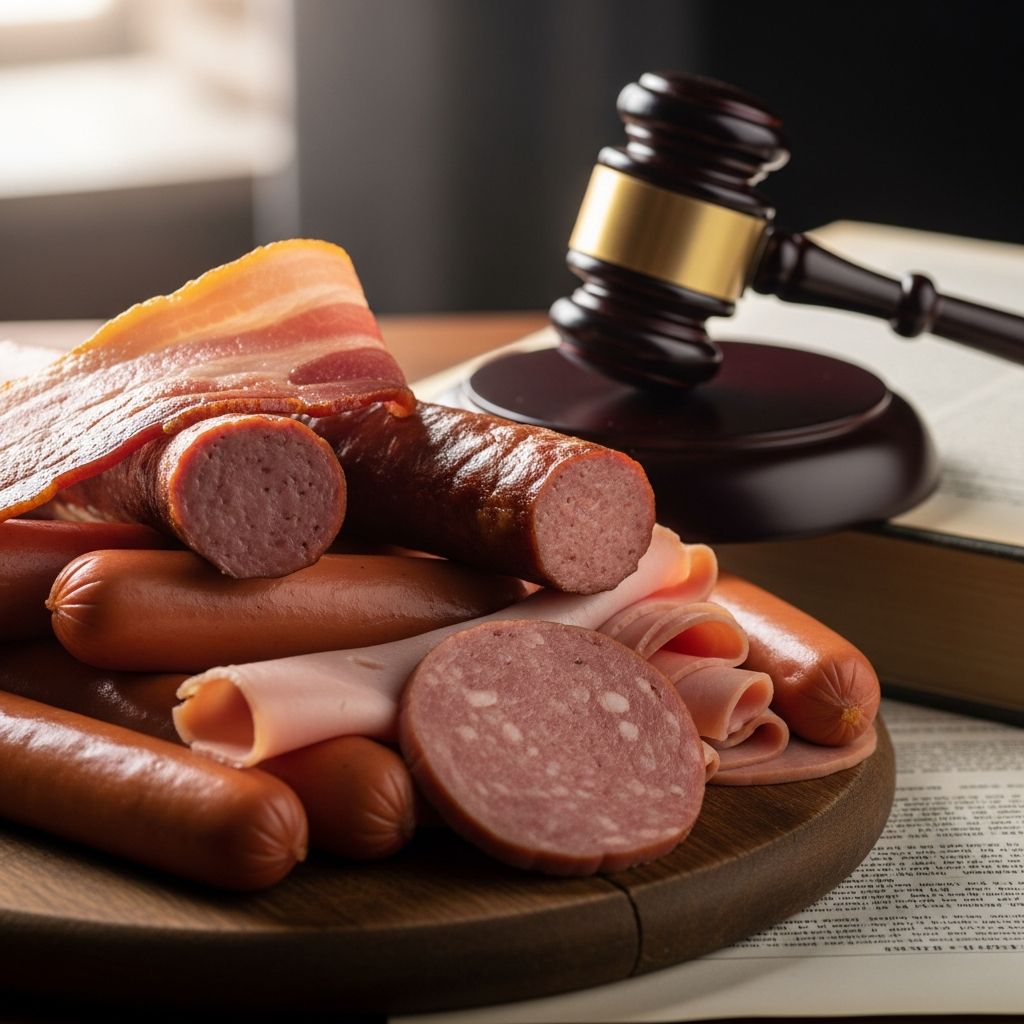 Uncover the legal implications of processed meat's cancer link: from WHO classifications to potential lawsuits and consumer protections.
