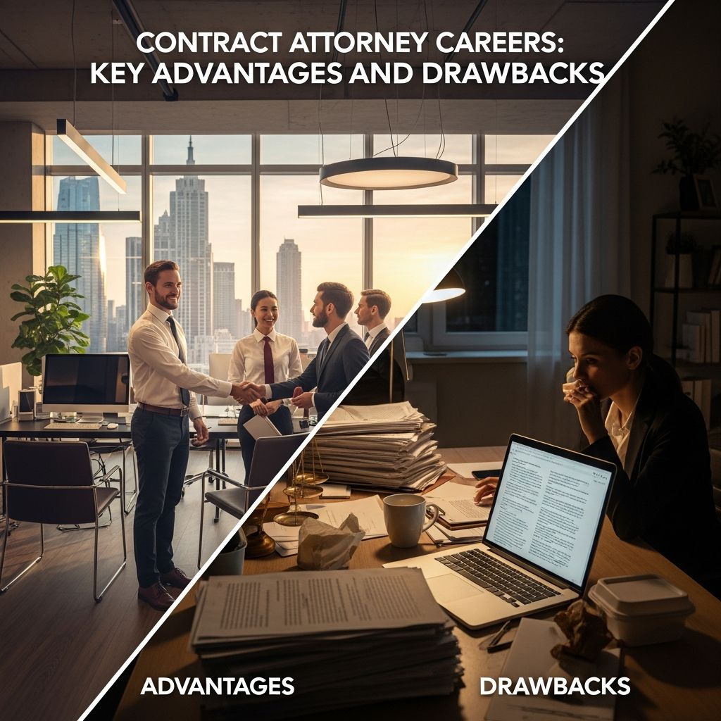 Discover the flexibility, skill-building opportunities, and potential pitfalls of pursuing a career as a contract attorney in today's legal market.