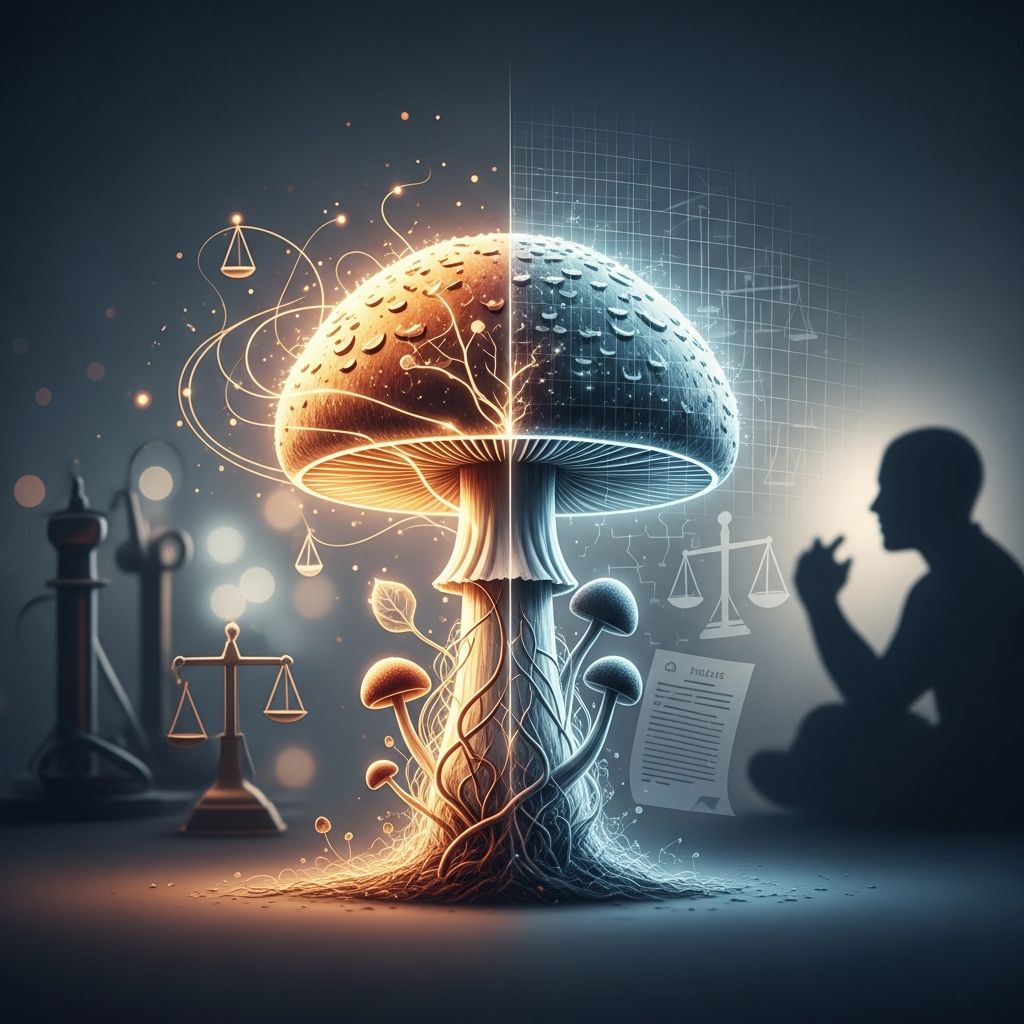 Navigating the evolving laws on psychedelic-assisted therapy: From federal bans to state reforms and therapeutic promise.