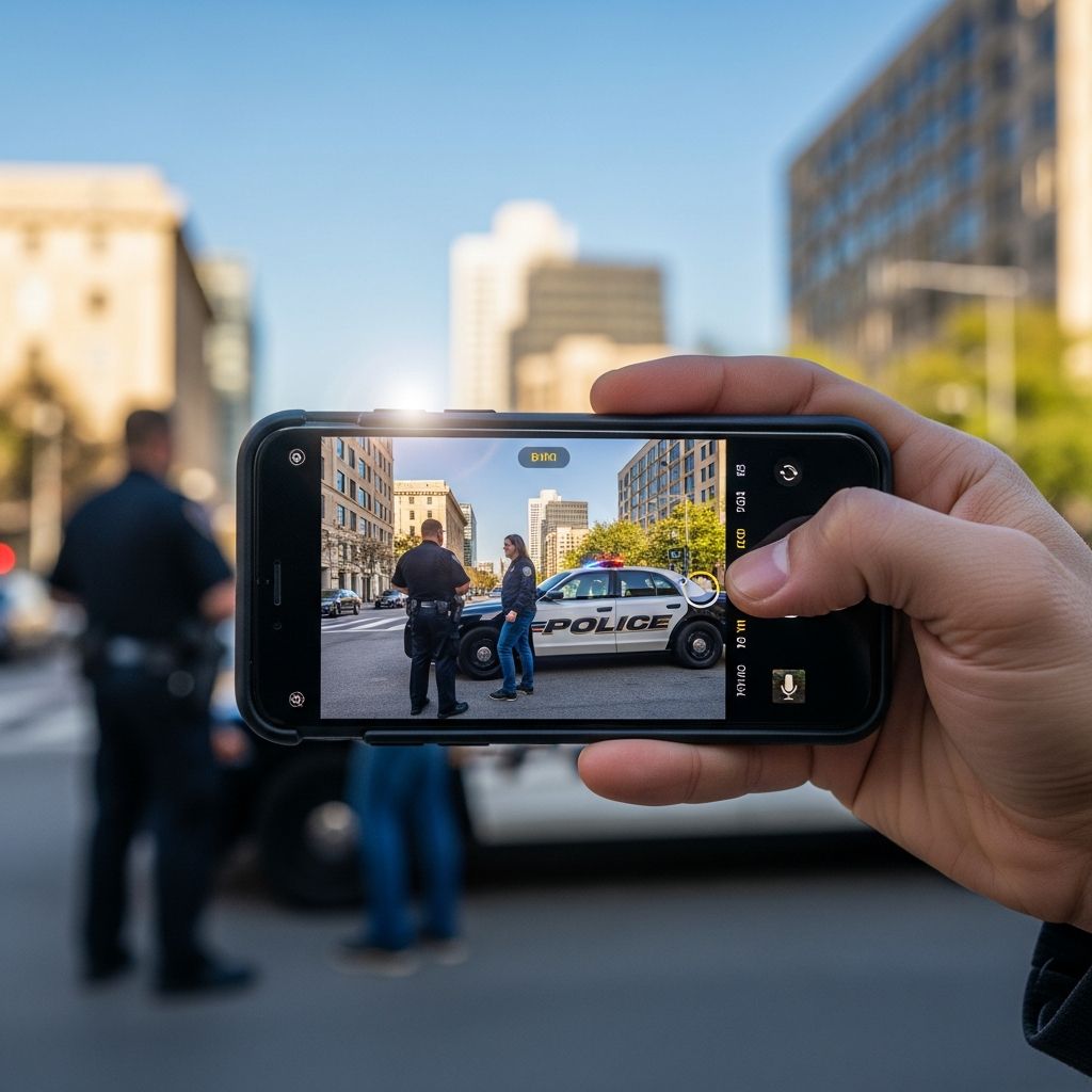 Understand your constitutional right to record police and other individuals in public.