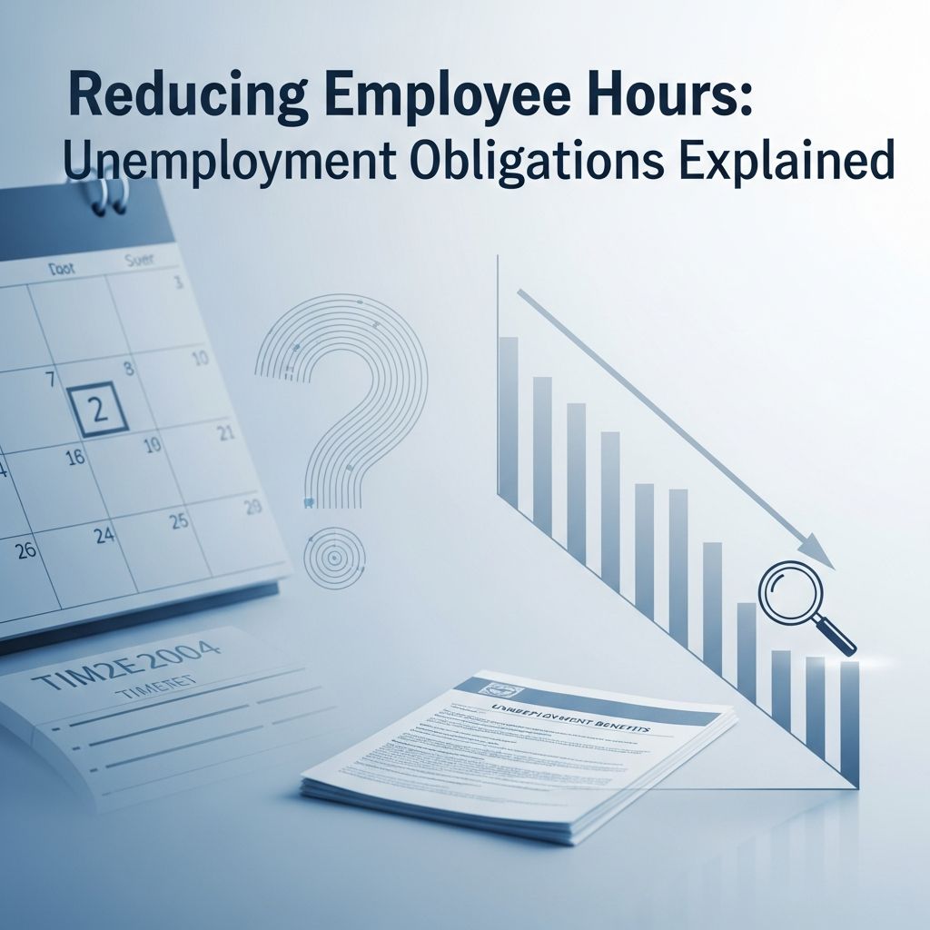 Understand if cutting staff hours triggers unemployment claims, explore work sharing programs, and learn strategies to manage costs effectively for your business.