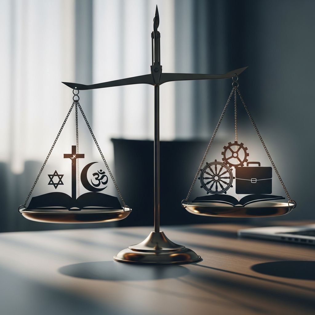 Navigating faith-based decisions, accommodations, and protections for business owners under U.S. law.