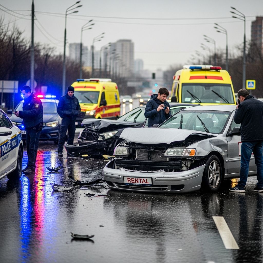 Navigate rental car accidents confidently with our comprehensive guide to immediate steps, insurance navigation, and legal protections for drivers.