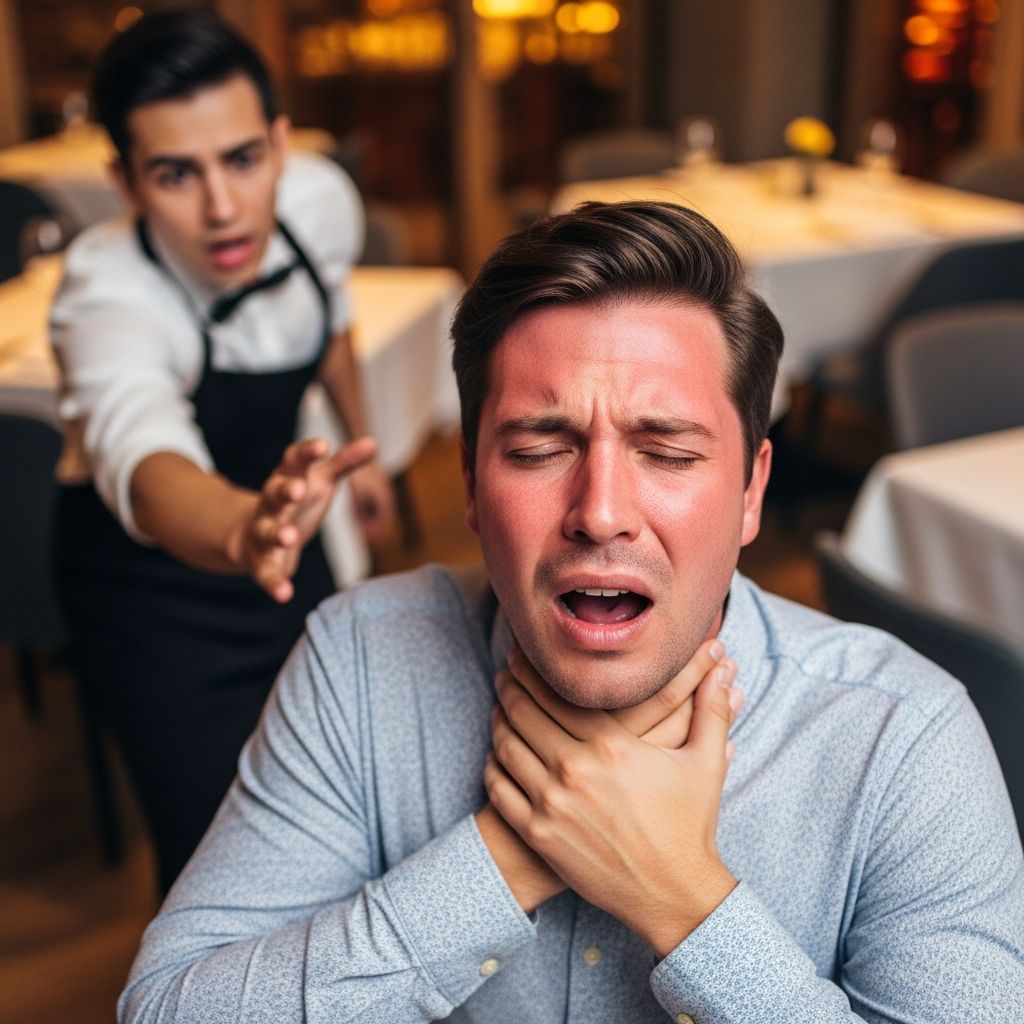 Understanding when restaurants face legal accountability for customer choking emergencies and food-related injuries.