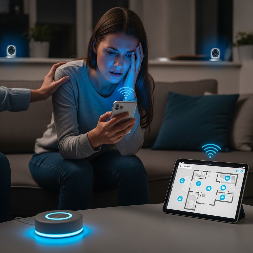 Can courts protect victims by including smart thermostats, locks, and cameras in restraining orders against tech-savvy abusers?