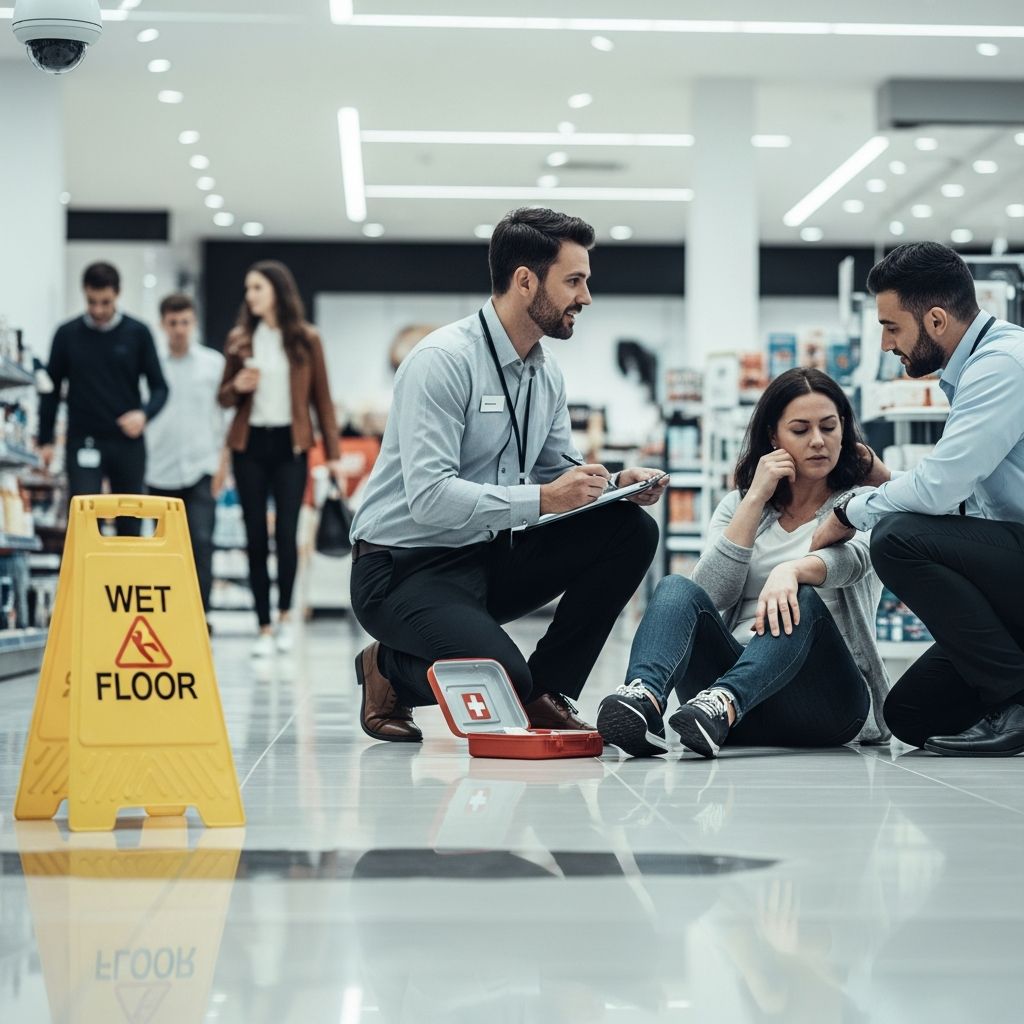 Protect your business from liability pitfalls after a customer slip and fall with proven strategies and legal insights for store owners.