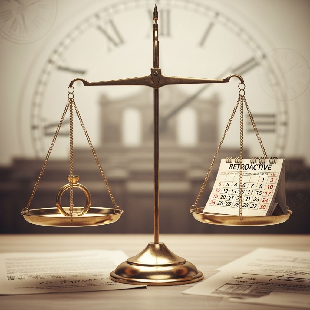 Uncover the legal nuances of seeking backdated alimony payments during divorce proceedings across U.S. jurisdictions.