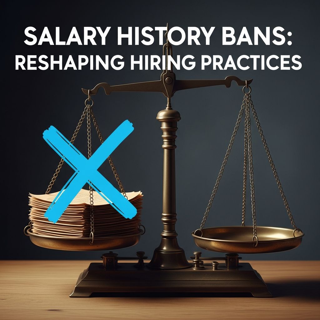 Discover how salary history bans across states are transforming recruitment, promoting pay equity, and what employers must do to comply.
