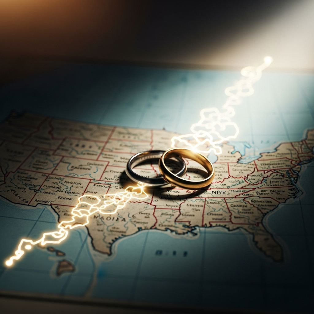 Tracing the evolution of same-sex marriage laws across U.S. states, from early legalizations to nationwide recognition and ongoing challenges.