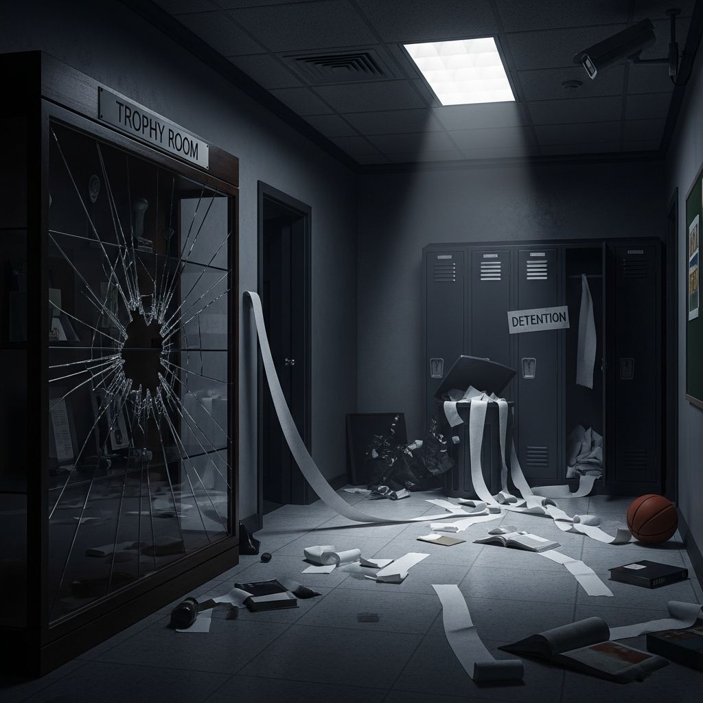 Discover when innocent school pranks cross into expulsion territory and trigger serious legal consequences for students.