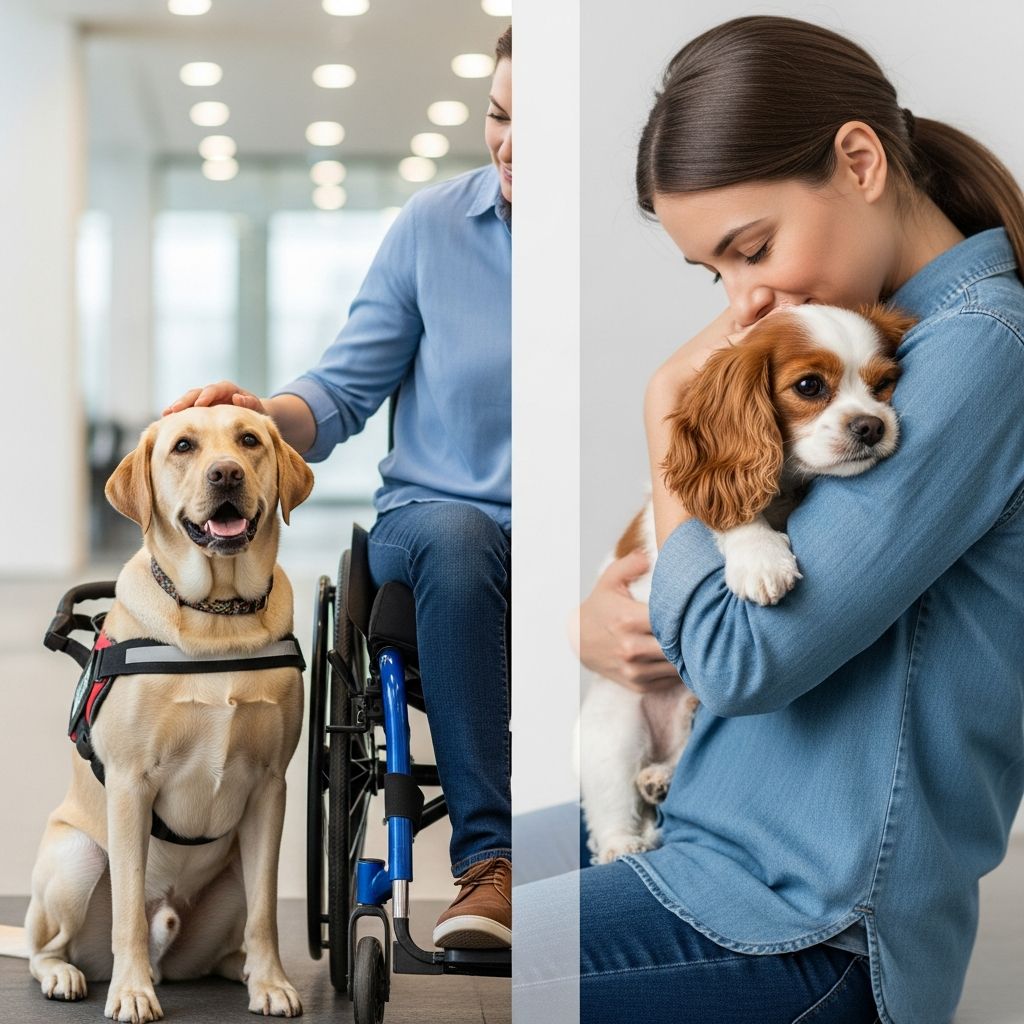 Unravel the legal distinctions between service animals, emotional support animals, and therapy animals to understand rights, training, and access.