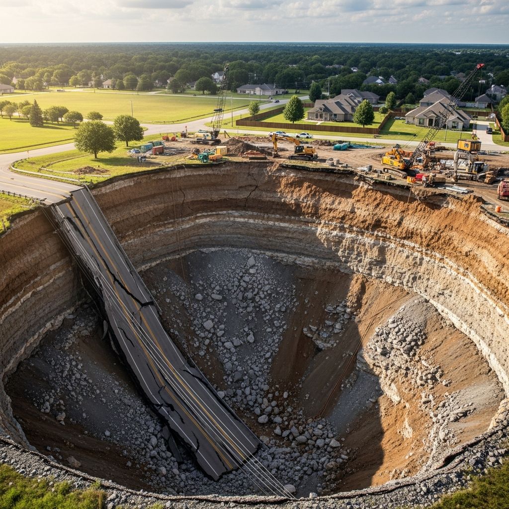 Navigating state-specific regulations on sinkholes: liability, insurance, and prevention strategies for property owners.