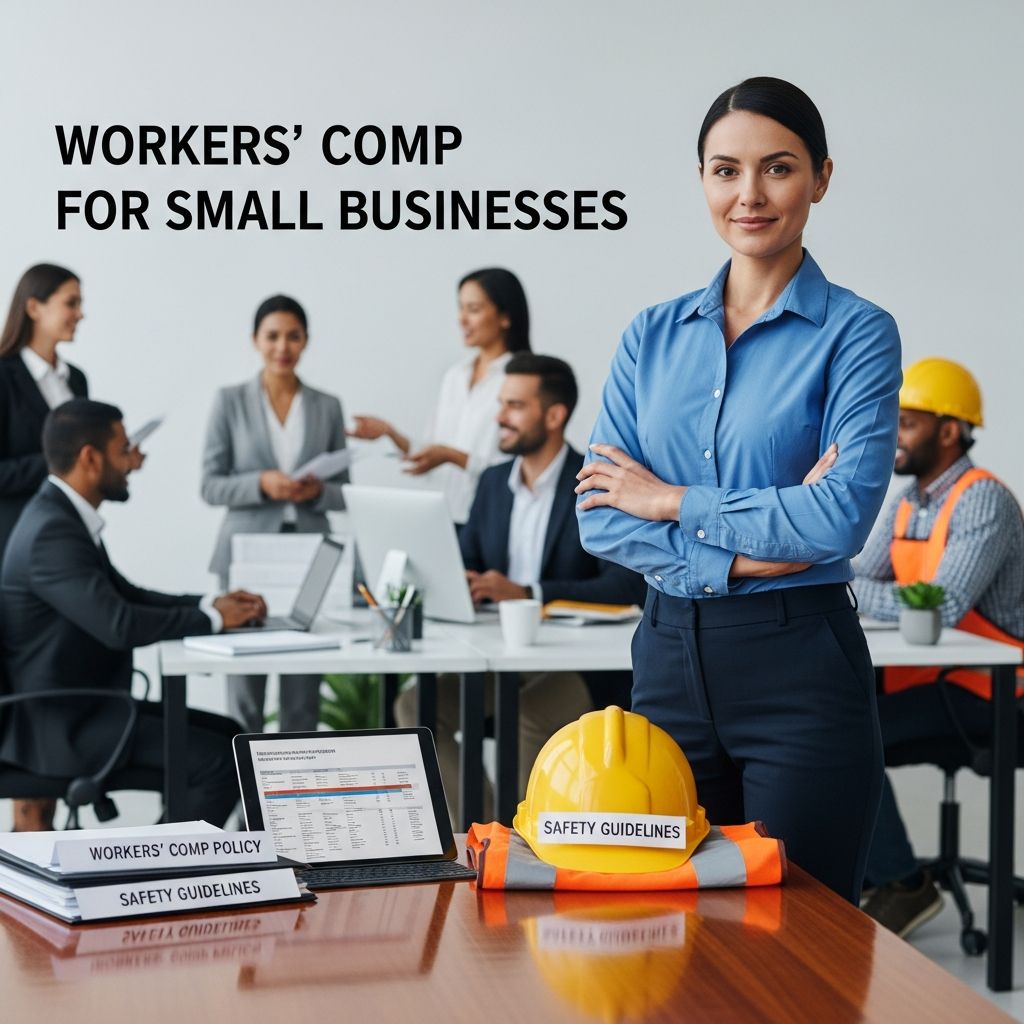 Essential insights into workers' compensation insurance: requirements, costs, claims, strategies to protect your small business effectively.