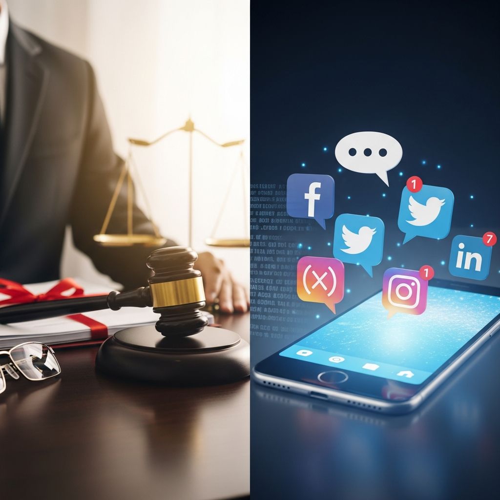 Navigating ethical requirements for lawyer disclaimers on platforms like Twitter, LinkedIn, and Facebook to avoid violations.