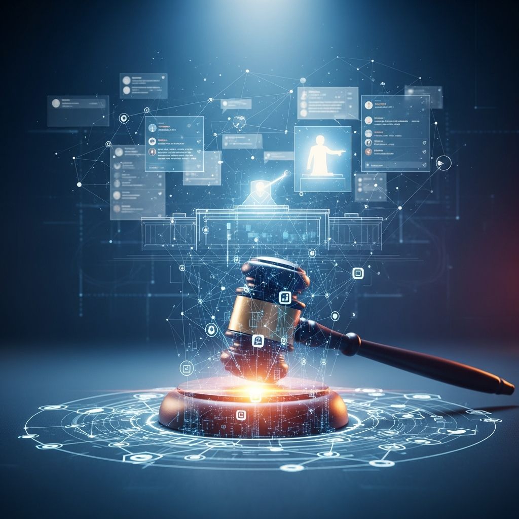 Discover how social platforms are reshaping evidence collection, jury behavior, and platform accountability in modern courtrooms.