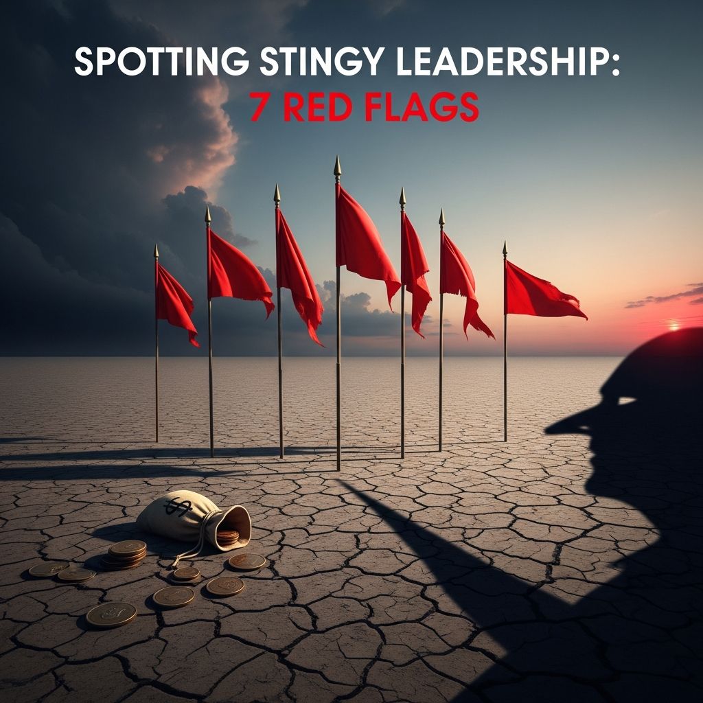 Uncover the telltale signs of a penny-pinching boss and learn strategies to thrive despite budget constraints in the workplace.
