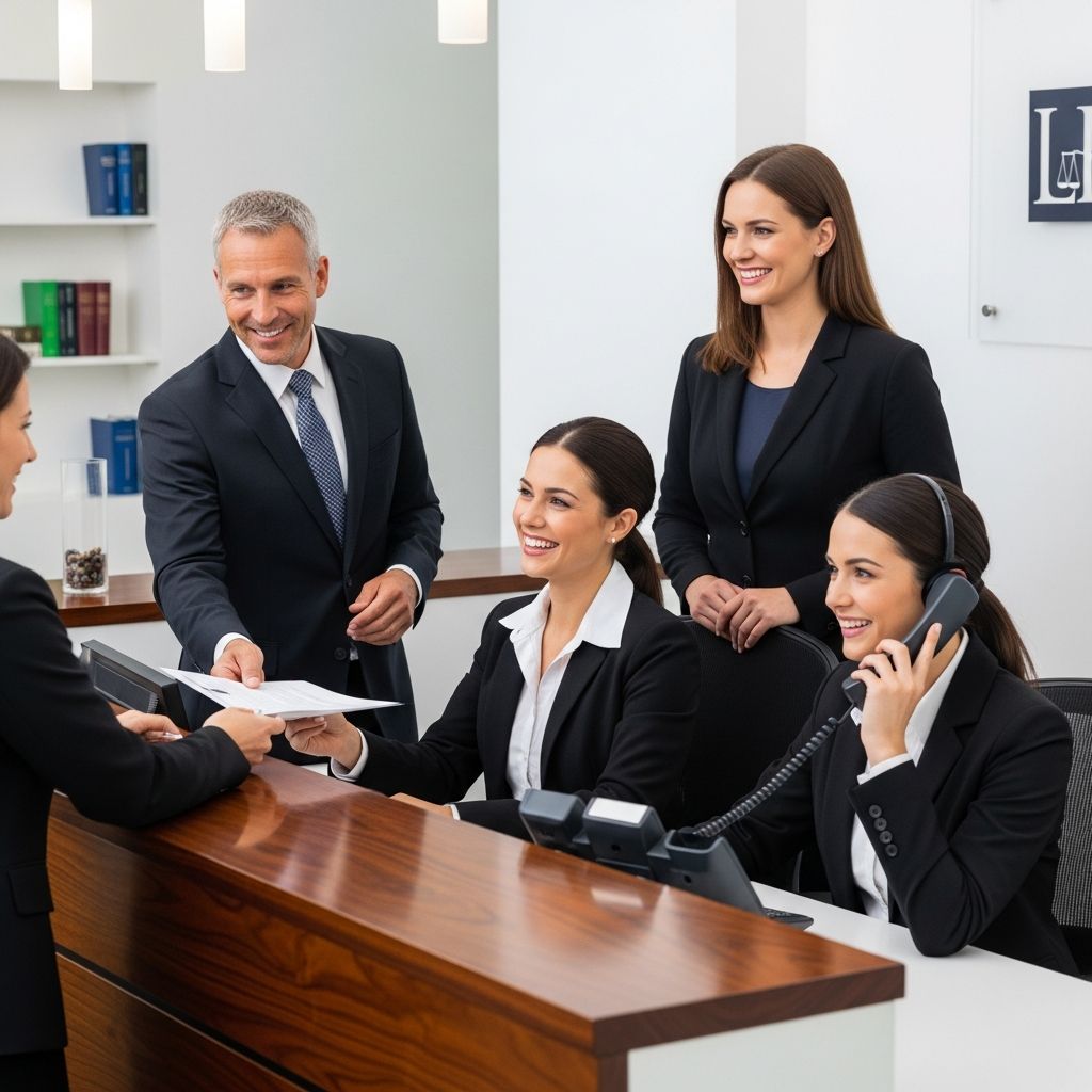 Master the essential competencies that transform receptionists into invaluable legal firm assets.