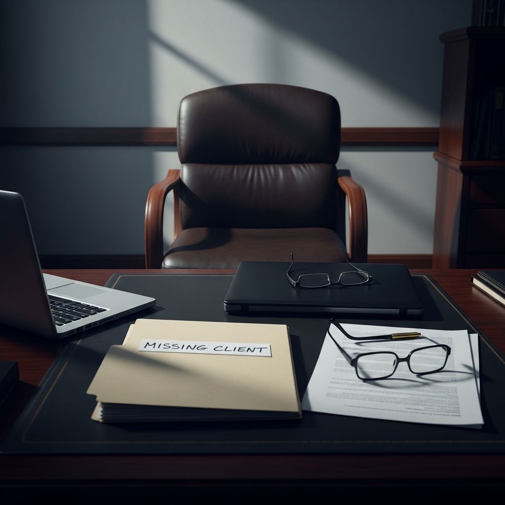 Essential steps for lawyers facing unresponsive clients: from communication to ethical withdrawal and payment recovery.