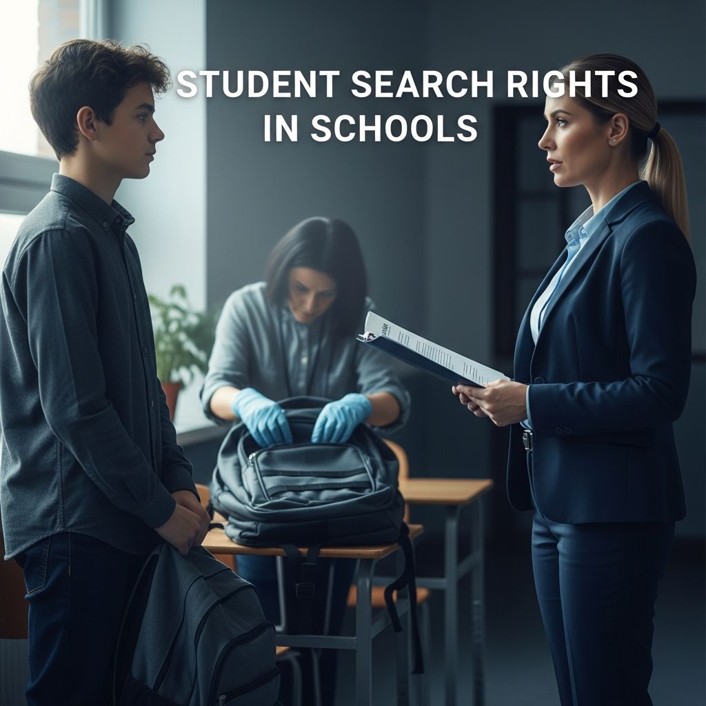 Understand your rights against unreasonable school searches and how the Fourth Amendment applies on campus.