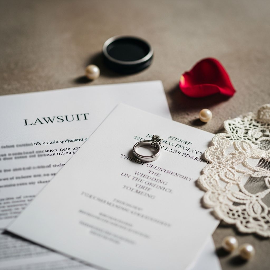 Discover when and how to take legal action against your wedding photographer for contract breaches, poor service, and more.