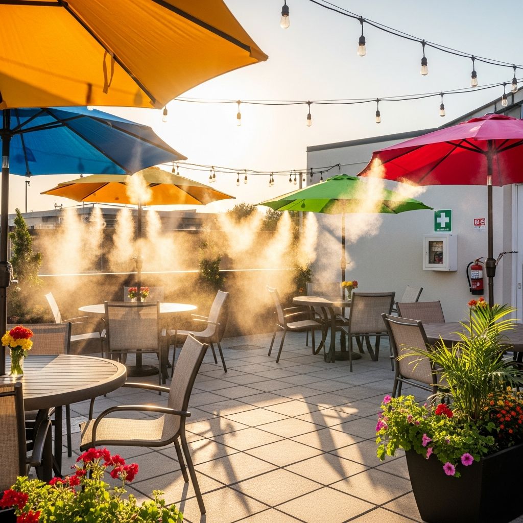 Protect your team, customers, and property with proven strategies for managing seasonal outdoor areas during hot weather.