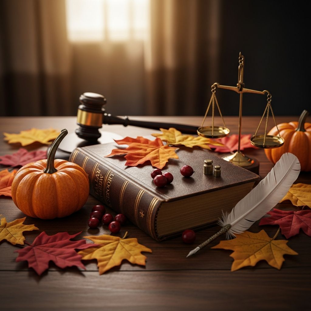 Discover how U.S. Supreme Court decisions intersect with Thanksgiving traditions, from religious freedoms to holiday observances.