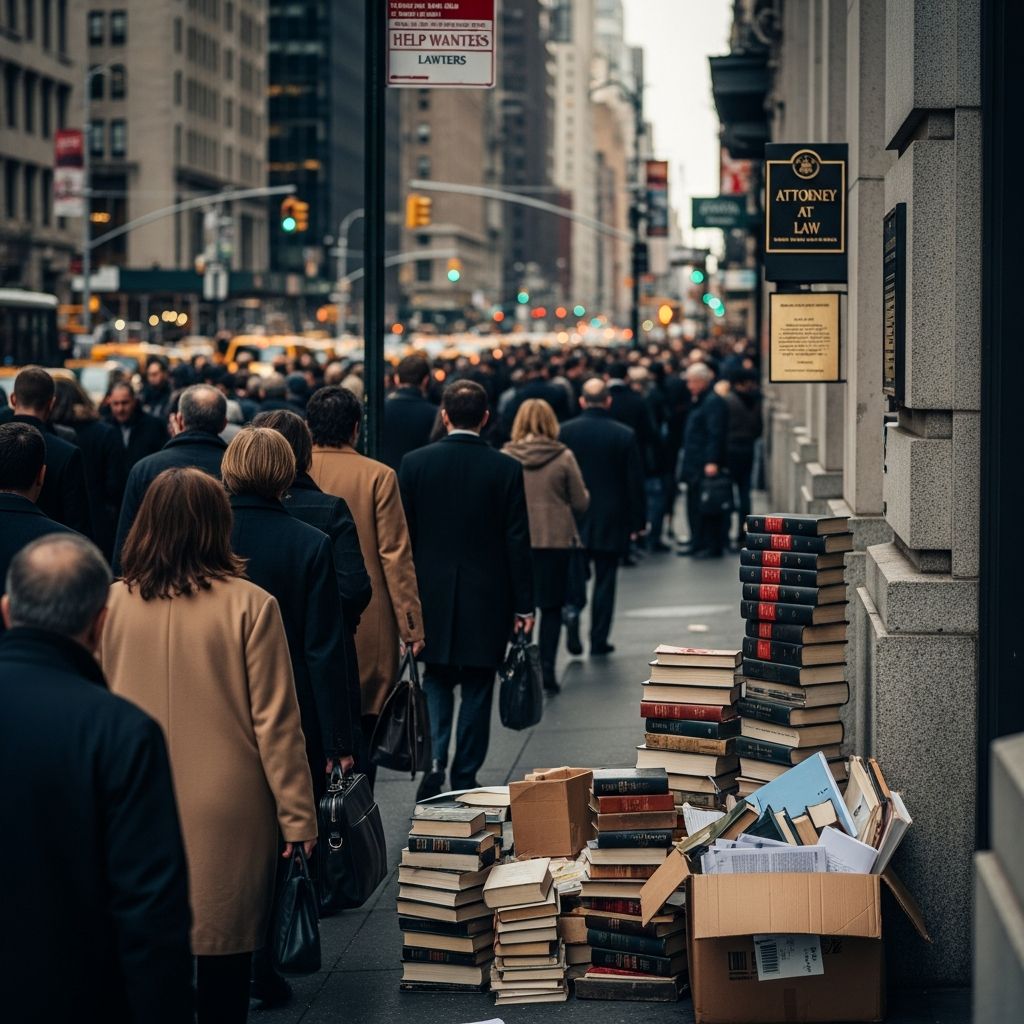 Unpacking the surge of excess attorneys in New York: causes, impacts, and potential reforms for a balanced legal market.