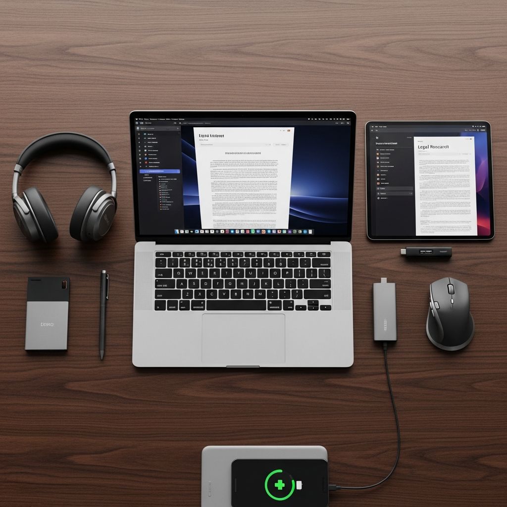 Discover practical tech gifts that boost productivity for tech-savvy lawyers without cluttering their desks.