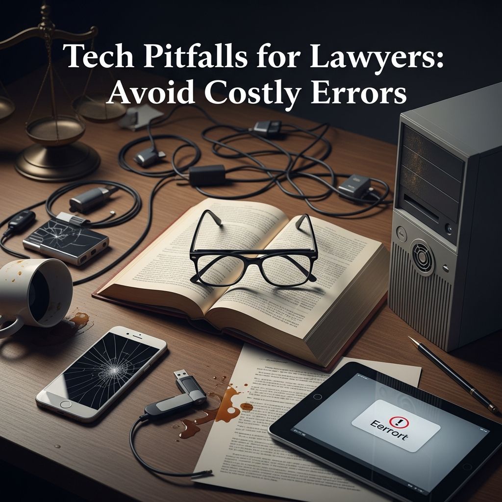 Discover the top technology mistakes lawyers make and practical strategies to safeguard your practice from digital disasters.