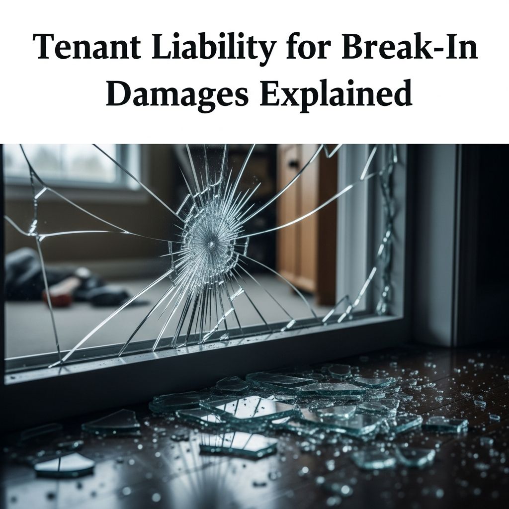 Uncover who pays when burglars strike rentals: tenant duties, landlord obligations, and legal paths to resolution.