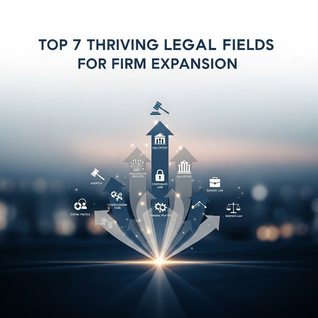 Discover seven dynamic legal practice areas poised for explosive growth, helping attorneys and firms scale successfully in 2026.