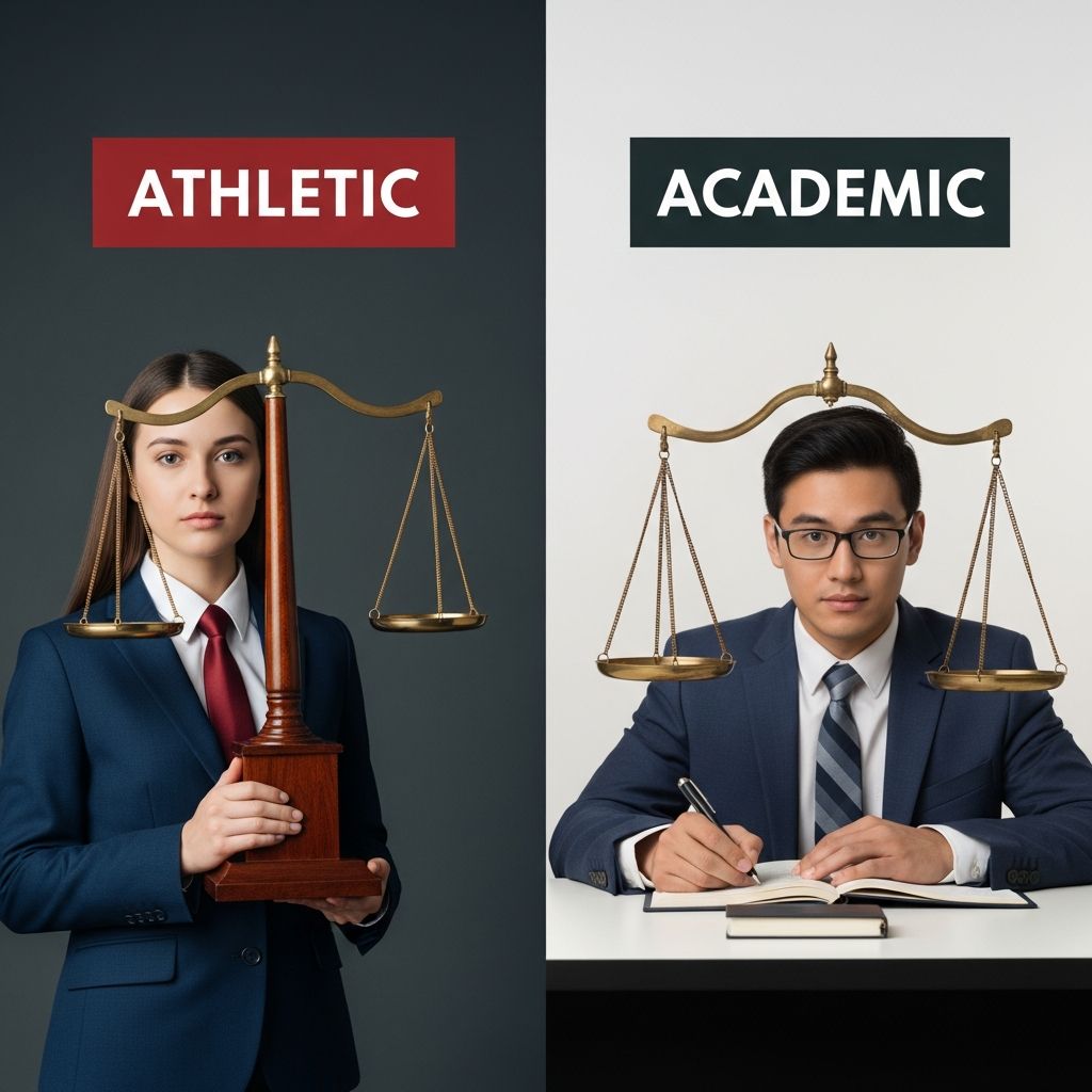 Discover exciting legal jobs blending athletic passion with legal expertise versus analytical academic roles in a competitive 2026 market.