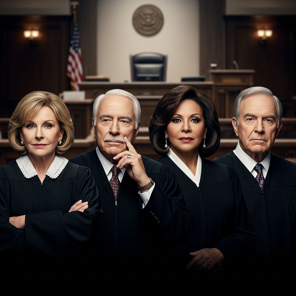 Discover the most iconic television judges who captivated audiences with sharp rulings and unforgettable courtroom showdowns.