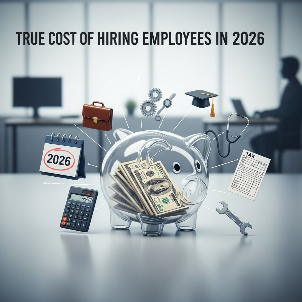 Uncover the full financial impact of bringing on new talent, from recruitment fees to long-term payroll multipliers.
