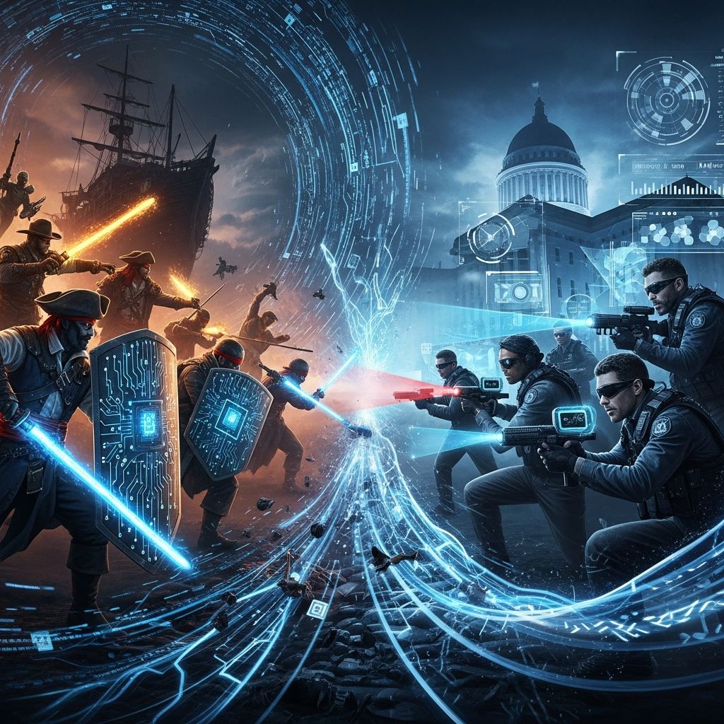 In the battle for your personal data, would you hand the keys to cyber pirates or shadowy government agencies? Unpack the risks and realities.