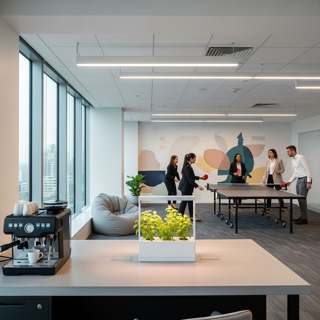 Discover the extravagant and quirky amenities law firms use to attract talent and boost morale in competitive markets.