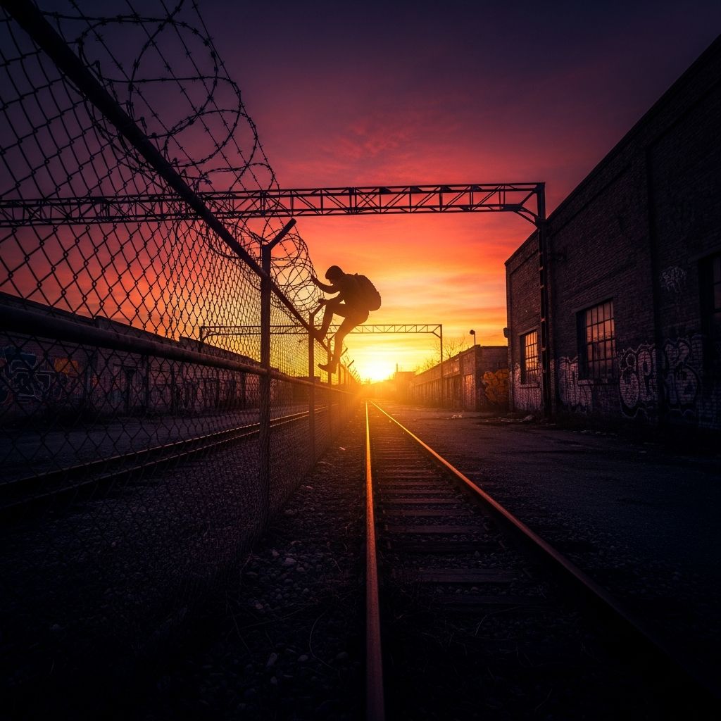 Understand the legal risks and boundaries when photographing abandoned structures.