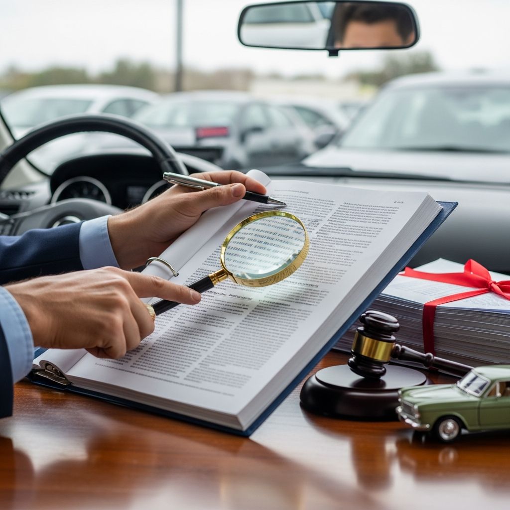 Master your legal protections and smart strategies for purchasing a used vehicle without pitfalls or surprises.