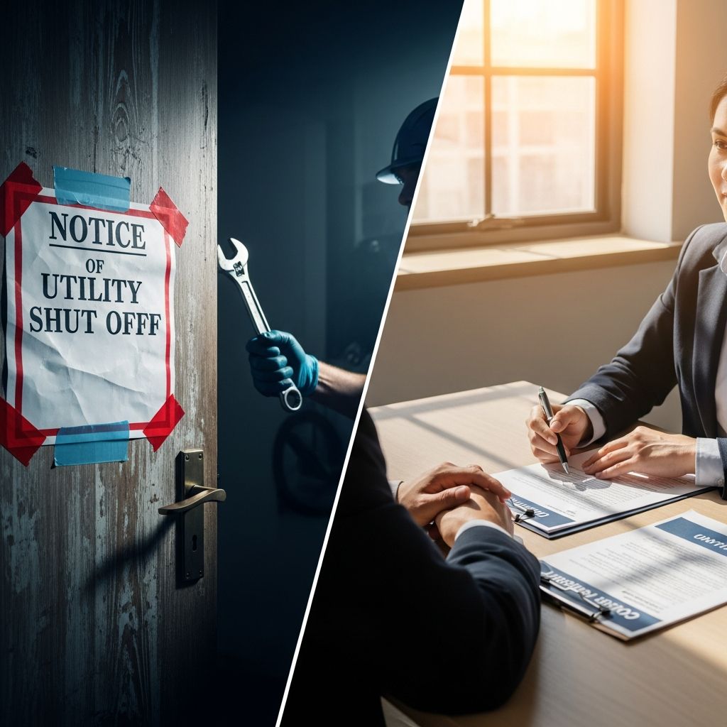 Learn your rights when utility companies threaten service disconnection and how to protect essential services.
