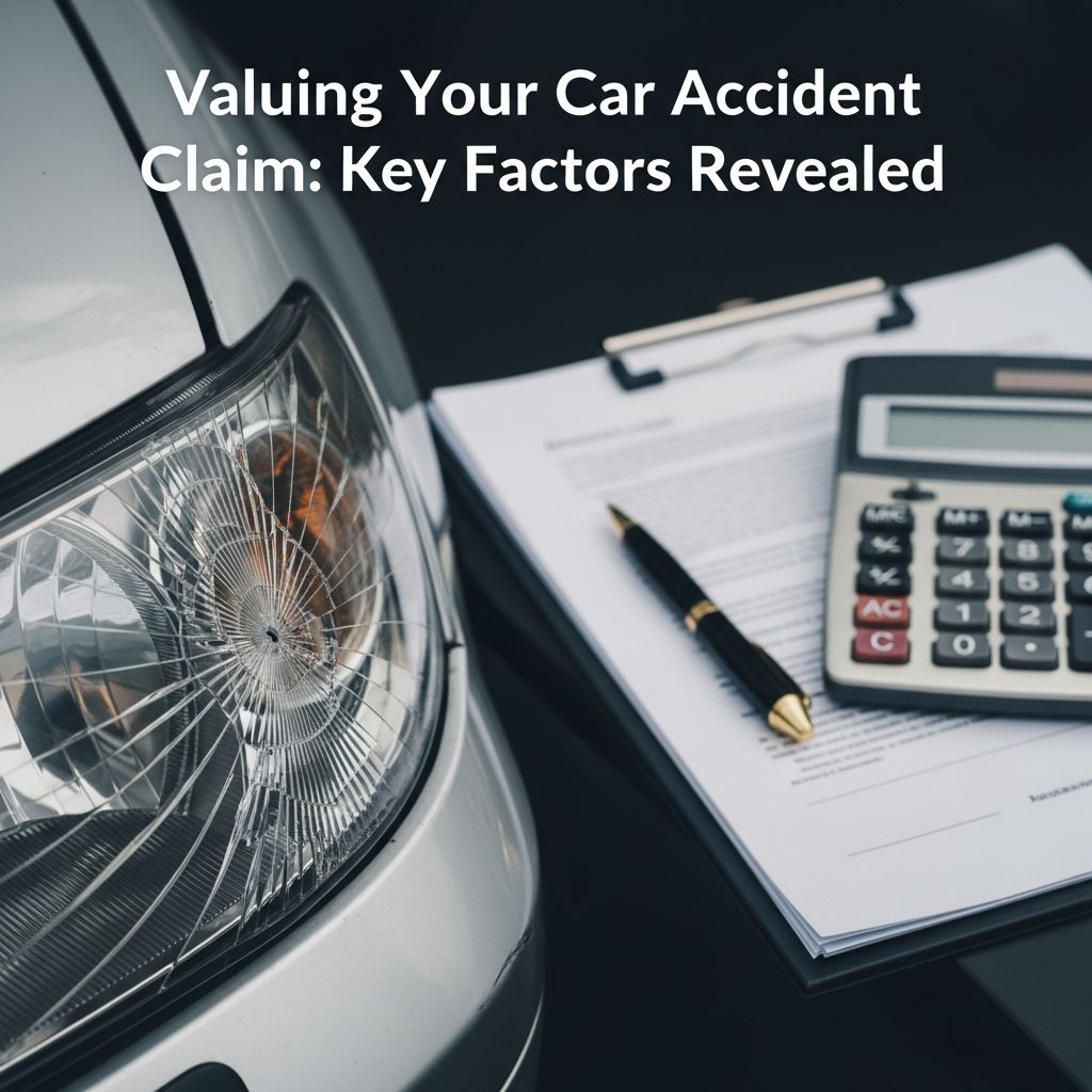 Unlock the true worth of your car accident case by understanding damages, calculations, and strategies for maximum compensation.